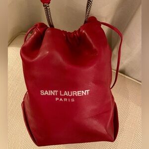 Saint Laurent Teddy leather handbag